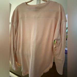 Pink super-soft long sleeve top XXL
